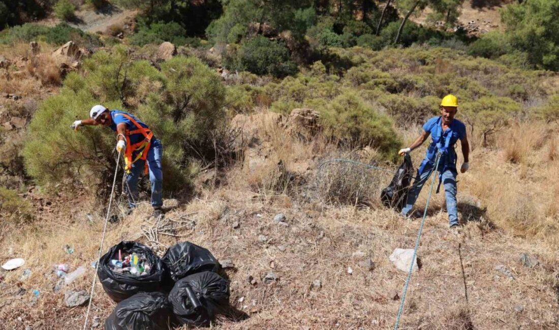 Marmaris’te çevre temizliği seferberliği Marmaris Belediyesi Temizlik İşleri