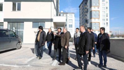 Melikgazi Belediye Başkanı Doç. Dr. Mustafa Palancıoğlu, kentsel dönüşüm çalışmalarının
