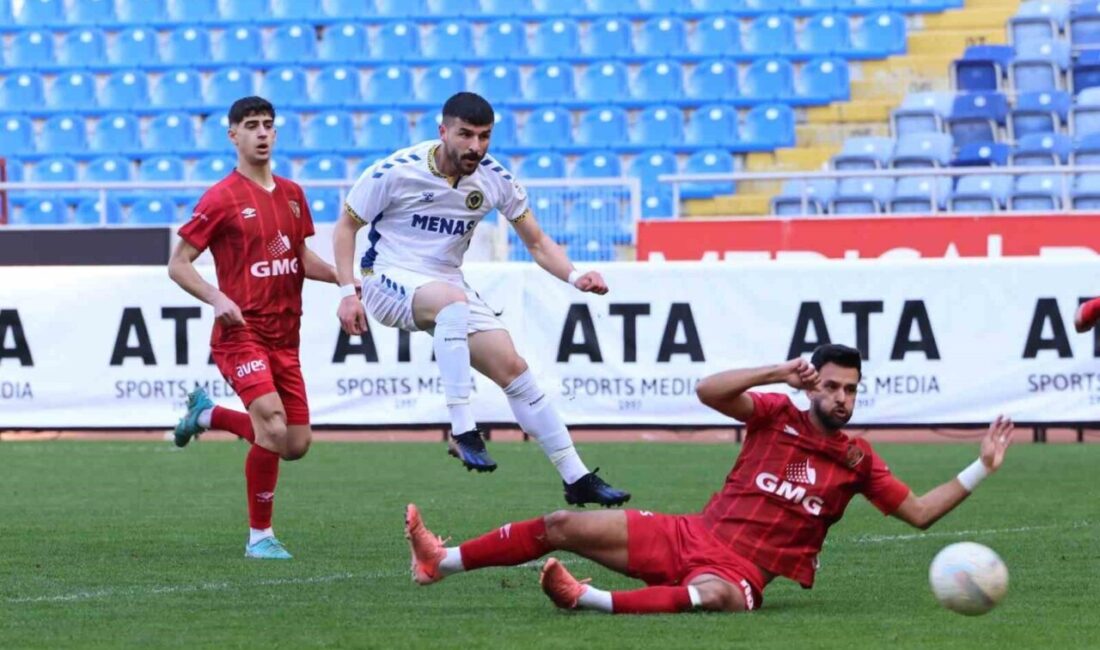 Menemen FK'nın yeni transferi Altar Han Hidayetoğlu, ilk maçında attığı