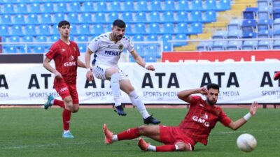 Menemen FK'nın yeni transferi Altar Han Hidayetoğlu, ilk maçında attığı