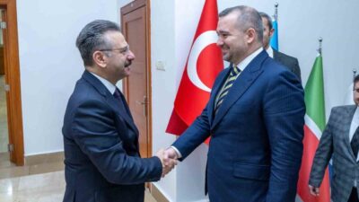 TCMB Başkanı Dr. Fatih Karahan, Eskişehir Valisi Hüseyin Aksoy'u ziyaret