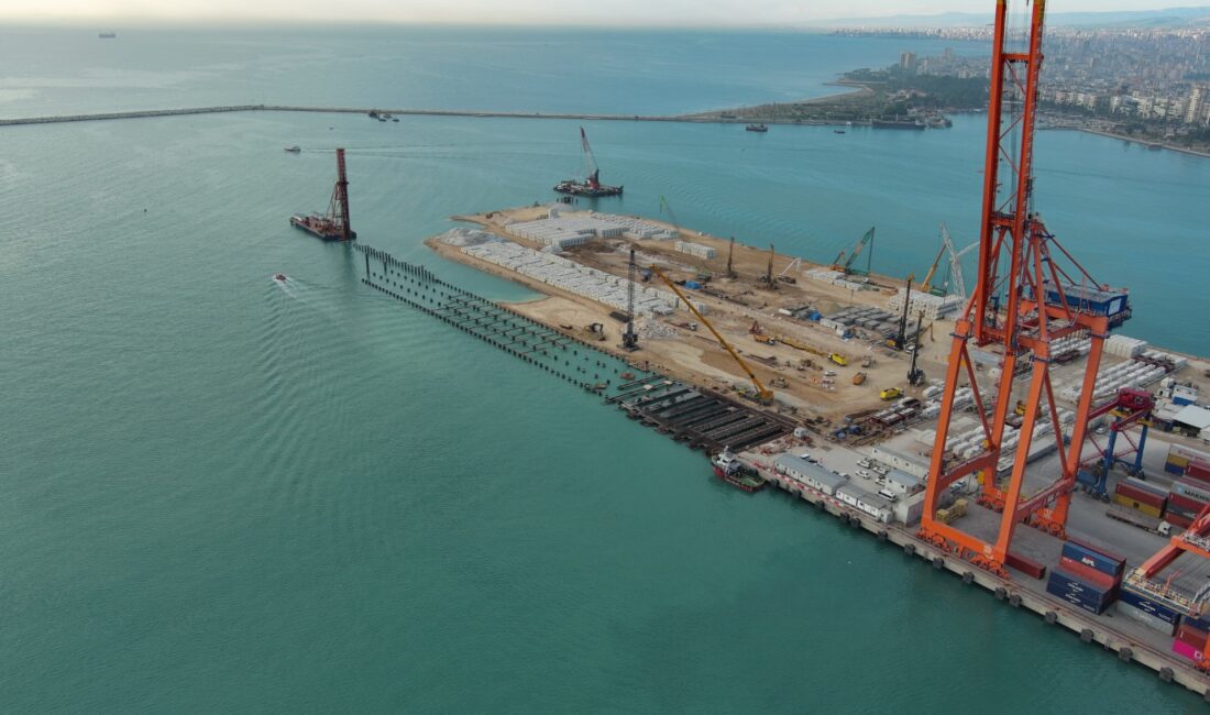 MERSİN LİMANI’NIN KAPASİTESİ 1 MİLYON TEU ARTACAK   ULAŞTIRMA VE