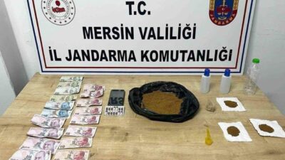 Mersin'in Gülnar ve Mut ilçelerinde uyuşturucu ticareti yapan 2 kişi,