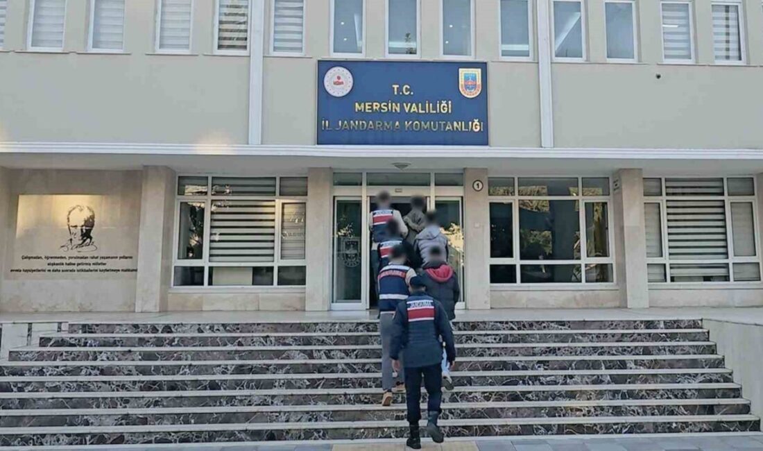 Mersin’de terör örgütü PKK’ya operasyon: 4 tutuklama Mersin'de jandarma operasyonuyla PKK/KCK
