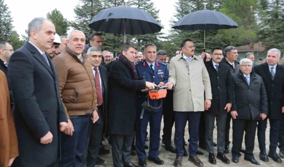 Merzifon 5'inci Ana Jet Üssü'nde yapımına başlanan Mehmetçik Camii için
