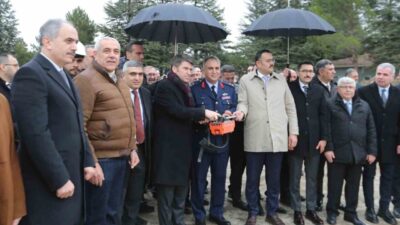 Merzifon 5'inci Ana Jet Üssü'nde yapımına başlanan Mehmetçik Camii için