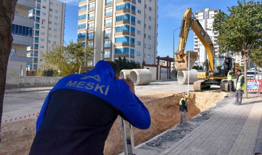 MESKİ, Tarsus’ta altyapı yenileme çalışmalarına devam ediyor Mersin Su ve Kanalizasyon