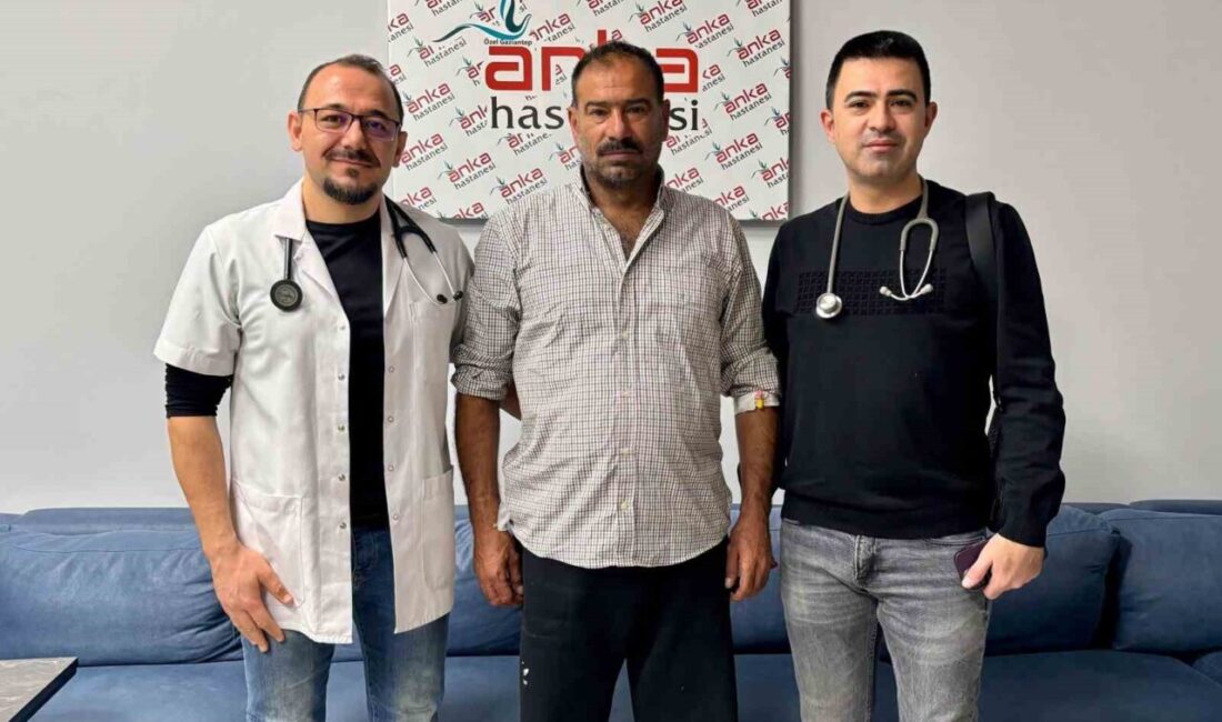 Gaziantep'te mide şikayetiyle başvuran Mehmet Kaplan, kalp krizi geçirdiği fark