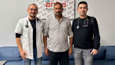 Gaziantep'te mide şikayetiyle başvuran Mehmet Kaplan, kalp krizi geçirdiği fark