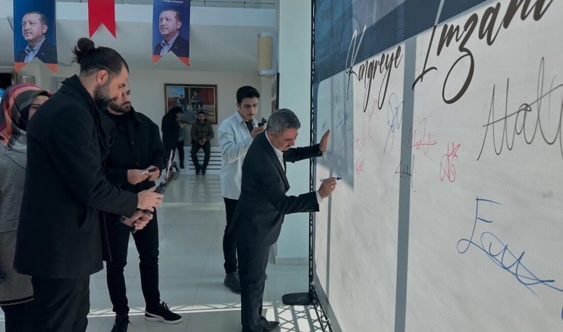 AK Parti Adıyaman Milletvekili Mustafa Alkayış, AK Gençliğin kutlu davanın