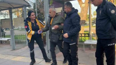 Motosikletin çarpması sonucu yaralanan Durmuş Kurt, Samsun'da yaya geçidi olmayan