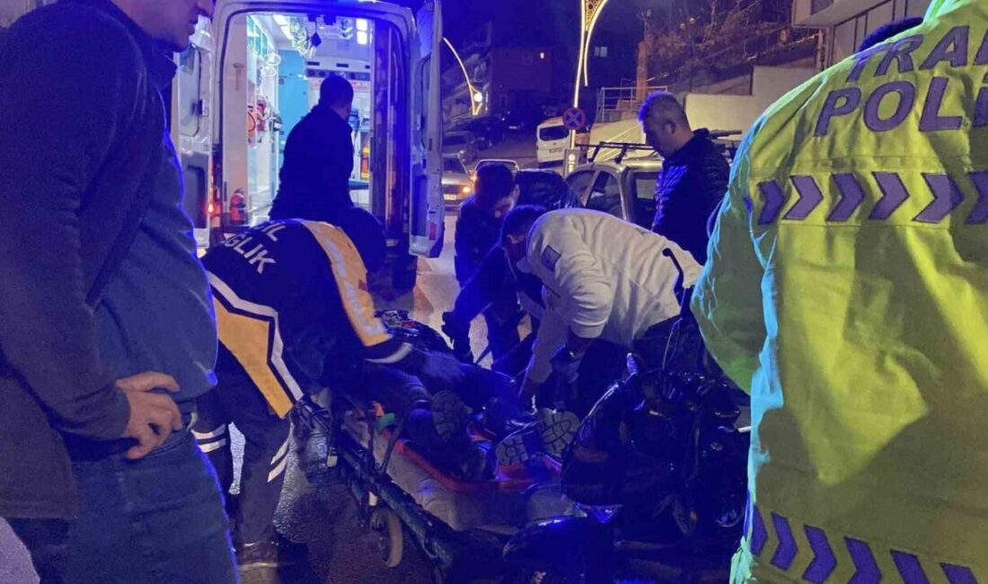 İzmit'in Bekirdere Turan Güneş Caddesi'nde meydana gelen kaza sonucunda B.K.