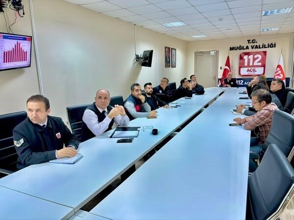Muğla 112 Acil Çağrı Merkezi, Şubat 2025’te gerçekleştirilecek toplantı için