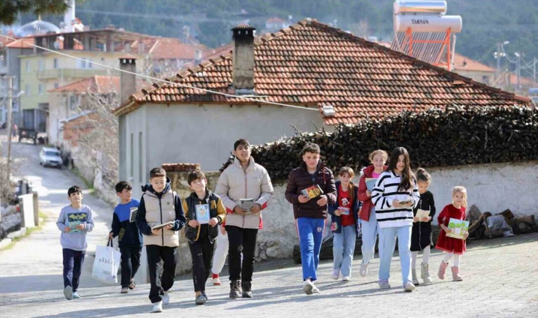 Muğla Büyükşehir Belediyesi, Ortaköy Mahallesi'nde açılan çocuk kütüphanesine destek oluyor.