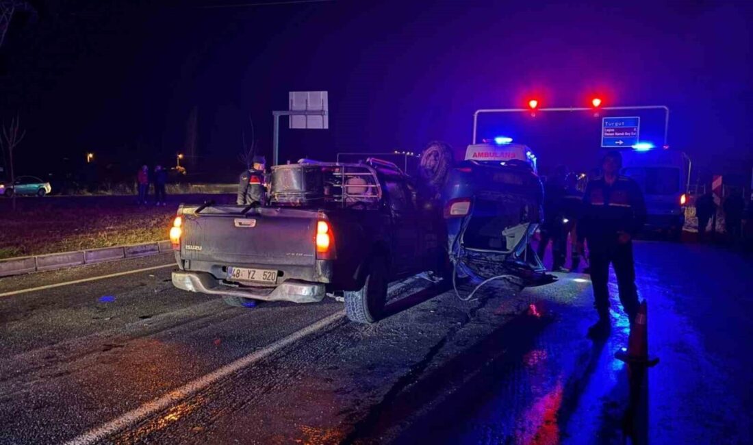 Muğla'nın Yatağan ilçesinde meydana