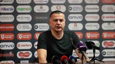 Atakaş Hatayspor Teknik Direktörü Murat Şahin, Galatasaray ile oynadıkları maçta