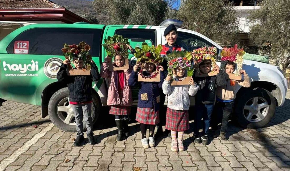 Nazilli’de öğrencilere doğa sevgisi anlatıldı Aydın'ın Nazilli ilçesinde jandarma
