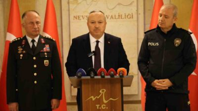 Nevşehir Valisi Ali Fidan, 2024 yılında 2 bin 734 aranan