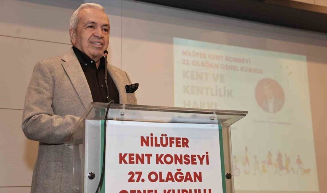 Nilüfer Kent Konseyi'nin 27. Olağan Genel Kurulu'nda 'Kent ve Kentlilik
