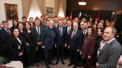 Nilüfer Belediye Başkanı Şadi Özdemir ve Nilüferli muhtarlar Ankara'da çeşitli