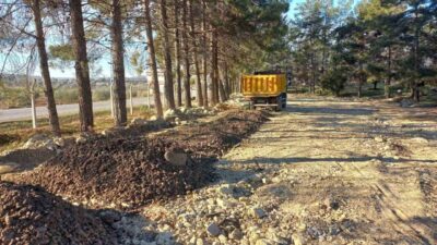 Nizip Belediyesi, kırsal alanlarda yol açma, çevre düzenlemesi ve mezarlık
