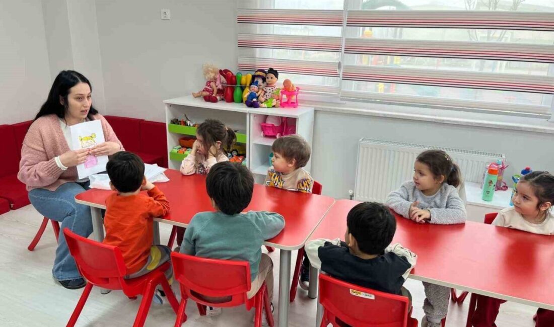Odunpazarı Belediyesi'nin 9 tam zamanlı kreşinde yürütülen başarılı "Aile Katılımı"