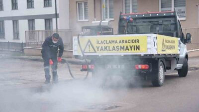 Odunpazarı Belediyesi Veteriner İşleri Müdürlüğü, vektörlerle mücadele kapsamında kanalizasyon ve
