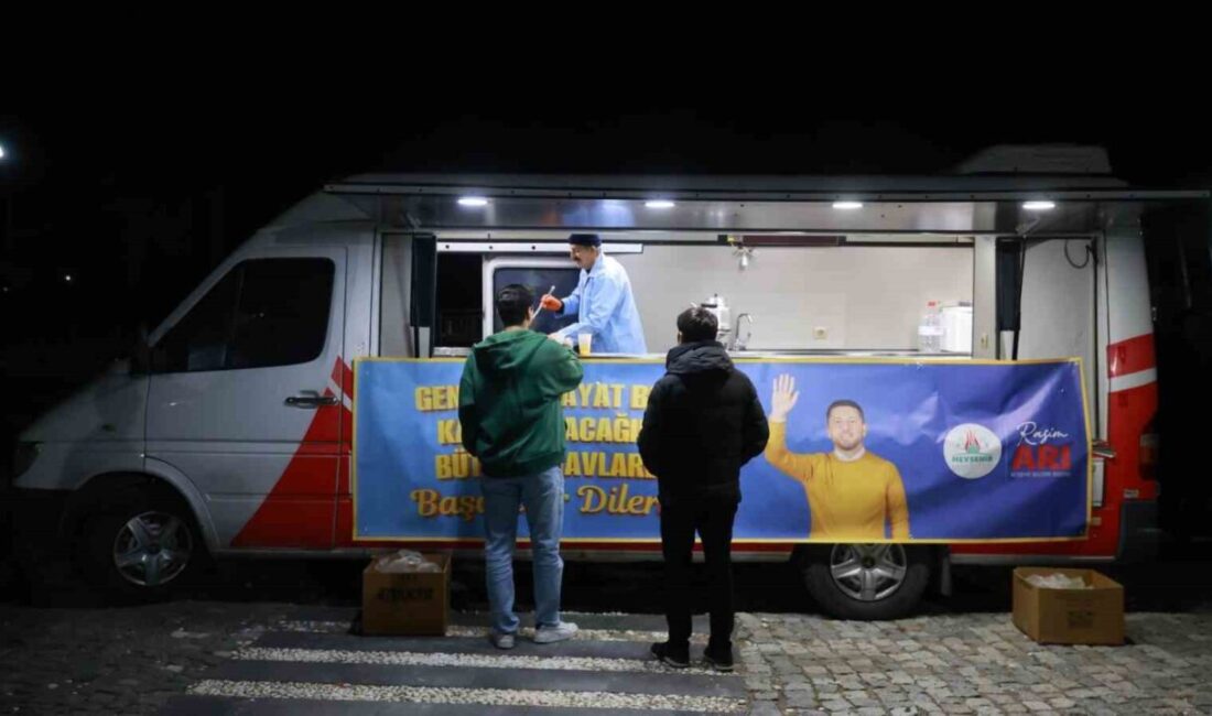 Nevşehir Belediyesi, final sınavlarına girecek öğrencilere moral kaynağı olmak amacıyla