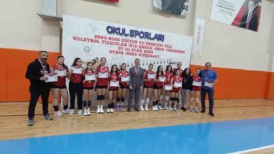 Aydın Gençlik ve Spor İl Müdürlüğü'nün koordinasyonunda düzenlenen Voleybol Yıldızlar