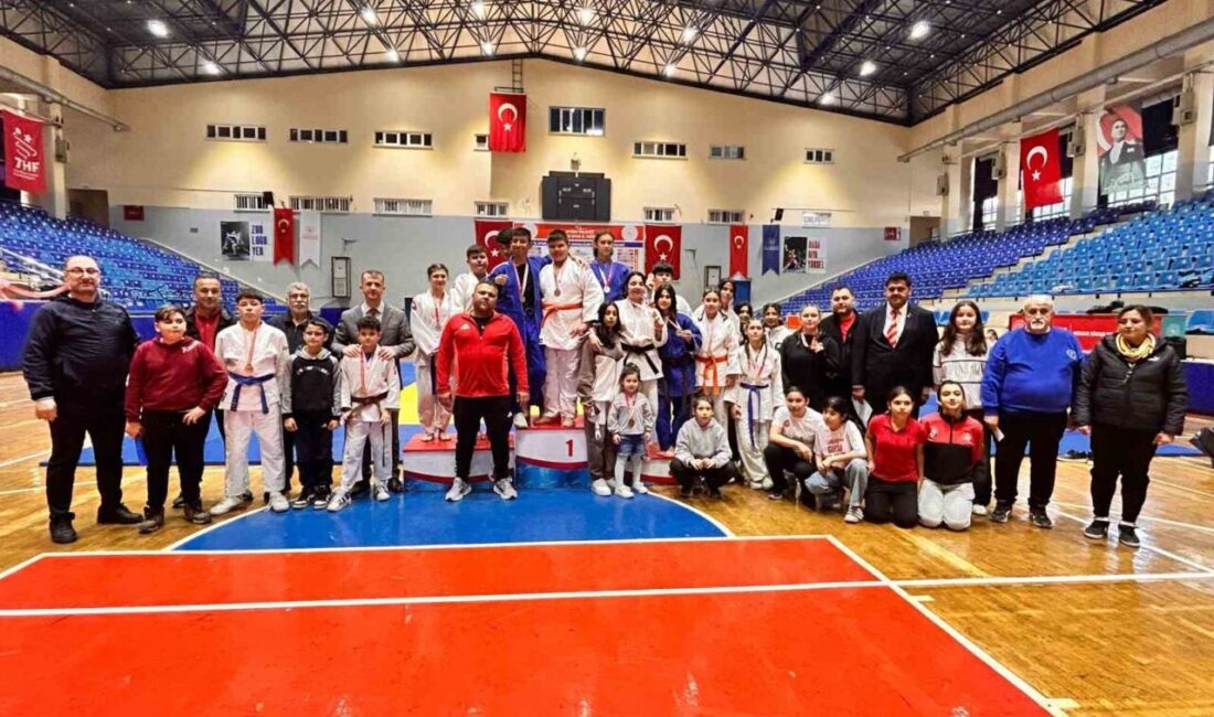 Aydın'da düzenlenen Okullar Arası Judo İl Birinciliği'nde 21 sporcu nefes