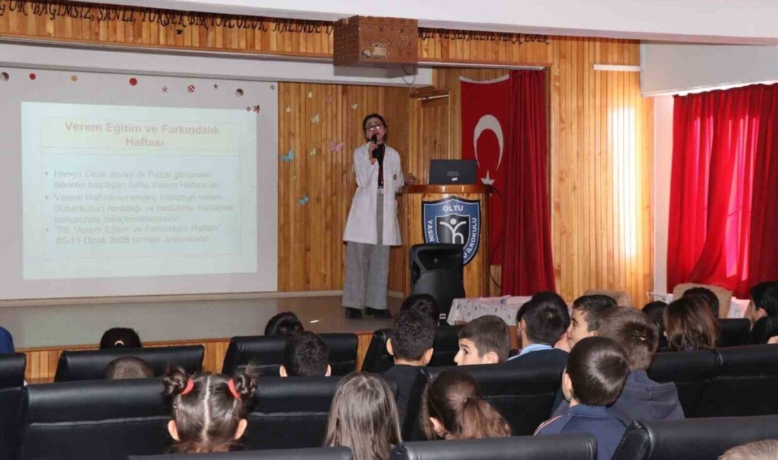 Oltu’da ilkokul öğrencilerine verem haftası bilgilendirme eğitimi Oltu İlçe Sağlık Müdürlüğü,