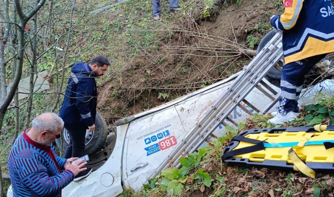 Ordu’da trafik kazası: 3 yaralı Ordu'nun İkizce ilçesinde elektrik