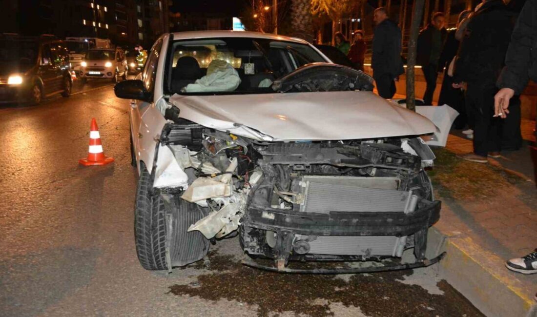 Ünye'de meydana gelen trafik