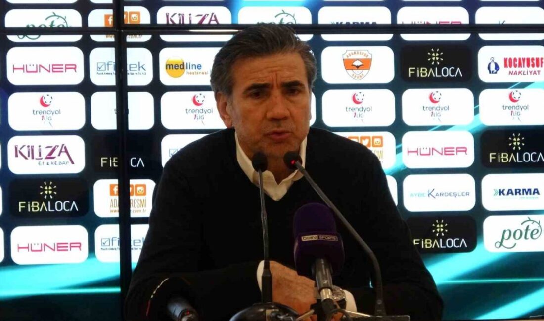 Iğdır FK Teknik Direktörü Osman Özköylü, Adanaspor maçının ardından yapılan
