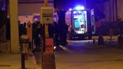 Çankırı'da otomobil ile motosikletin kavşakta çarpışması sonucu meydana gelen kazada