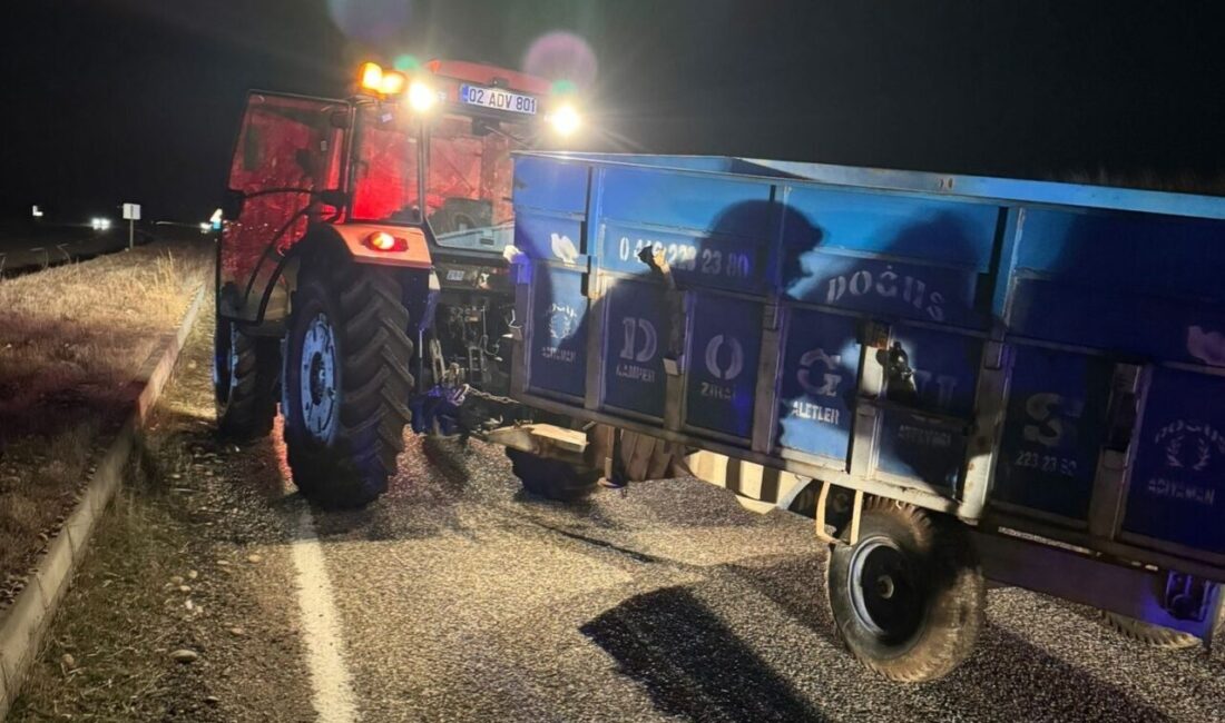 Otomobil ile traktör çarpıştı: 2 yaralı Adıyaman'da meydana gelen kazada
