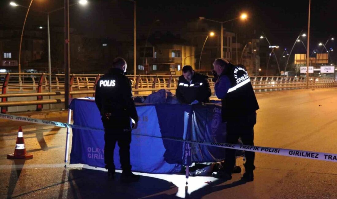 Denizli'de meydana gelen trafik kazasında kavşakta ışık ihlali yapan otomobilin