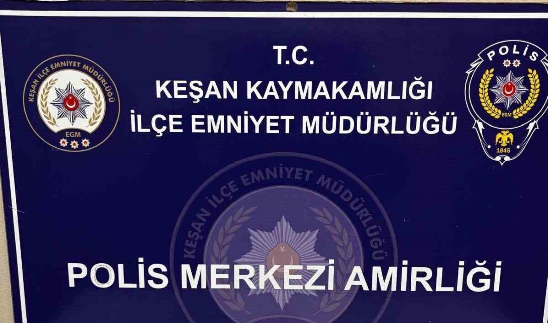Polisin “Şok” uygulamasında 133 adet sentetik ecza ele geçirildi Keşan'daki Emniyet Müdürlüğü ekipleri