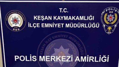 Keşan'daki Emniyet Müdürlüğü ekipleri "Şok" uygulamasında 2 evde ve 1