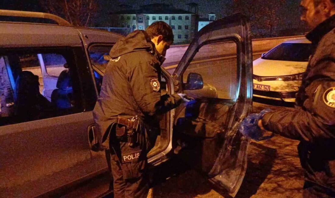 Alkol etkisindeki H.D., silahla kavga ettiği kişiyi kaçıp polislerden kaçarak