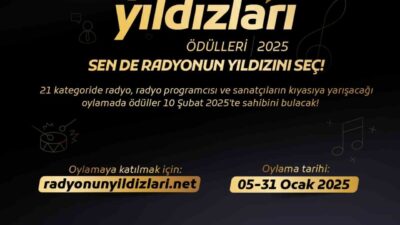 Esenler Belediyesi'nin düzenlediği "Radyonun Yıldızları" ödüllerinde, Türkiye'nin en iyi radyo
