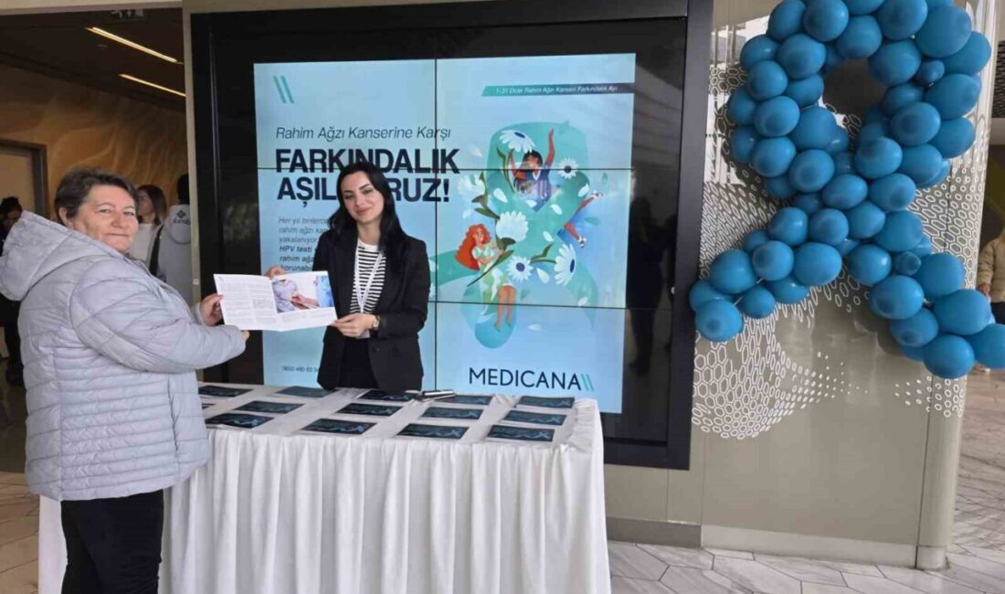 Medicana Bursa Hastanesi, rahim ağzı kanseri farkındalık ayında ziyaretçilere HPV