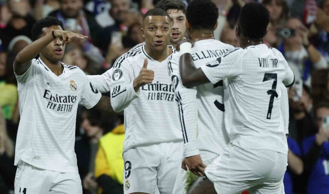 Real Madrid, UEFA Şampiyonlar Ligi'nin 7. haftasında Salzburg'u 5-1 mağlup