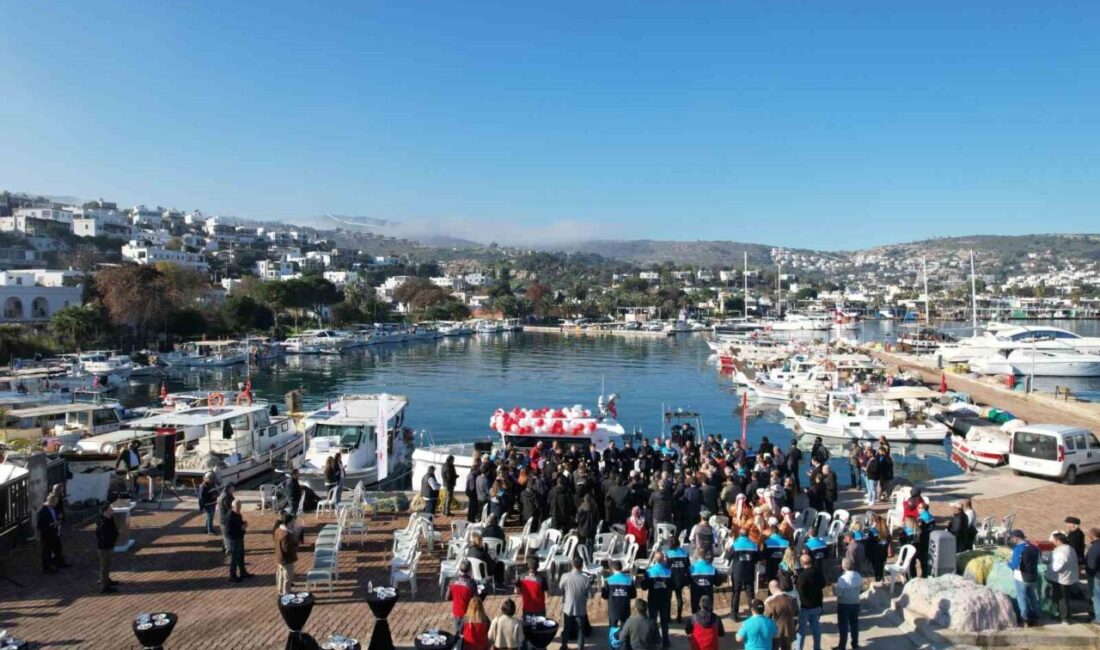 Reis 48, dualarla denize indirildi Muğla İl Tarım ve