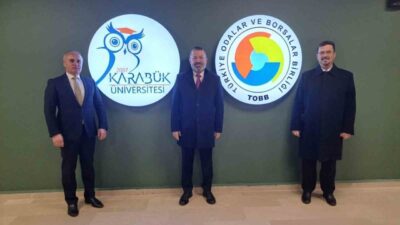 Rektör Fatih Kırışık, TOBB Teknik Bilimler Meslek Yüksekokulu'nu ziyaret ederek