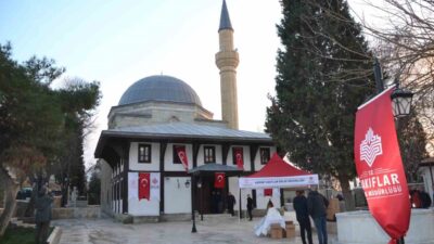 Edirne’nin Keşan ilçesindeki 514 yıllık Hersekzade Ahmet Paşa Camii, yaklaşık