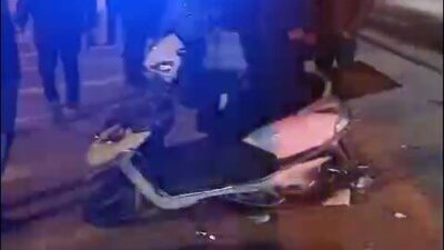 Rize’de motosikletli kuryelerin çarpıştığı kazada 2 kurye de yaralandı. Kaza,