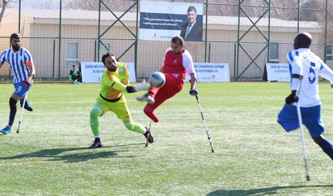 Şahinbey Belediye Spor Kulübü Ampute Futbol Takımı, deplasmanda İzmir Büyükşehir'i