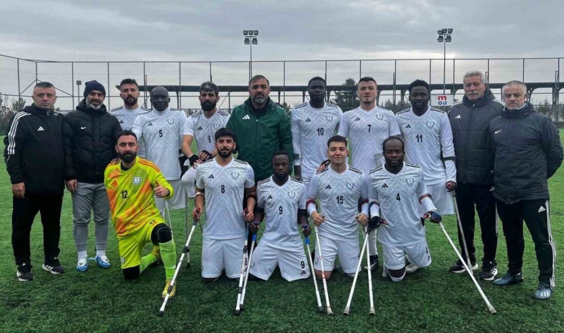 Şahinbey Ampute zorlu deplasmandan galibiyetle döndü: 2-1 Şahinbey Belediye Spor Kulübü