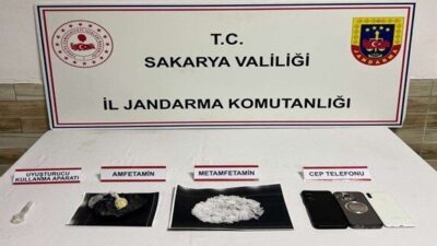 Sakarya'nın Karasu ilçesinde jandarma ekipleri tarafından gerçekleştirilen uyuşturucu operasyonunda yakalanan